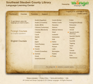 Mango Languages for English Speakers