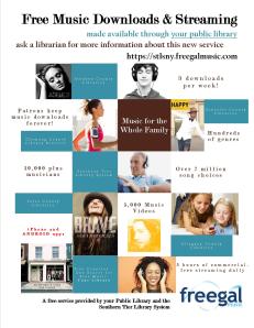 Freegal Poster for Member Libraries