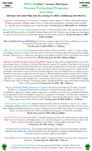 SSCL Digital Literacy Services Programs June 2015 Side A
