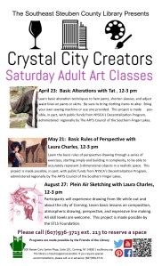 Crystal City Creators List- April to August