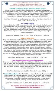 SSCL Digital Literacy Services Programs June 2016