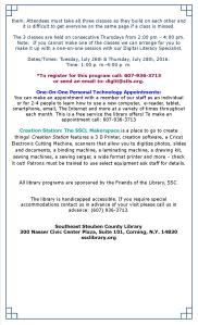 SSCL Digital Literacy Services Programs July 2016 Page B